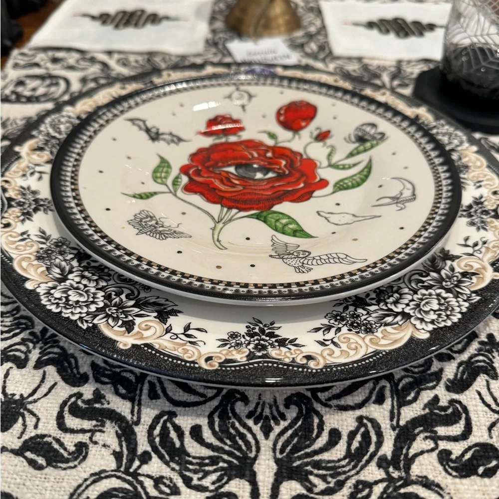 4 piece set Florence Balducci for Anthropologie’s Halloween line
